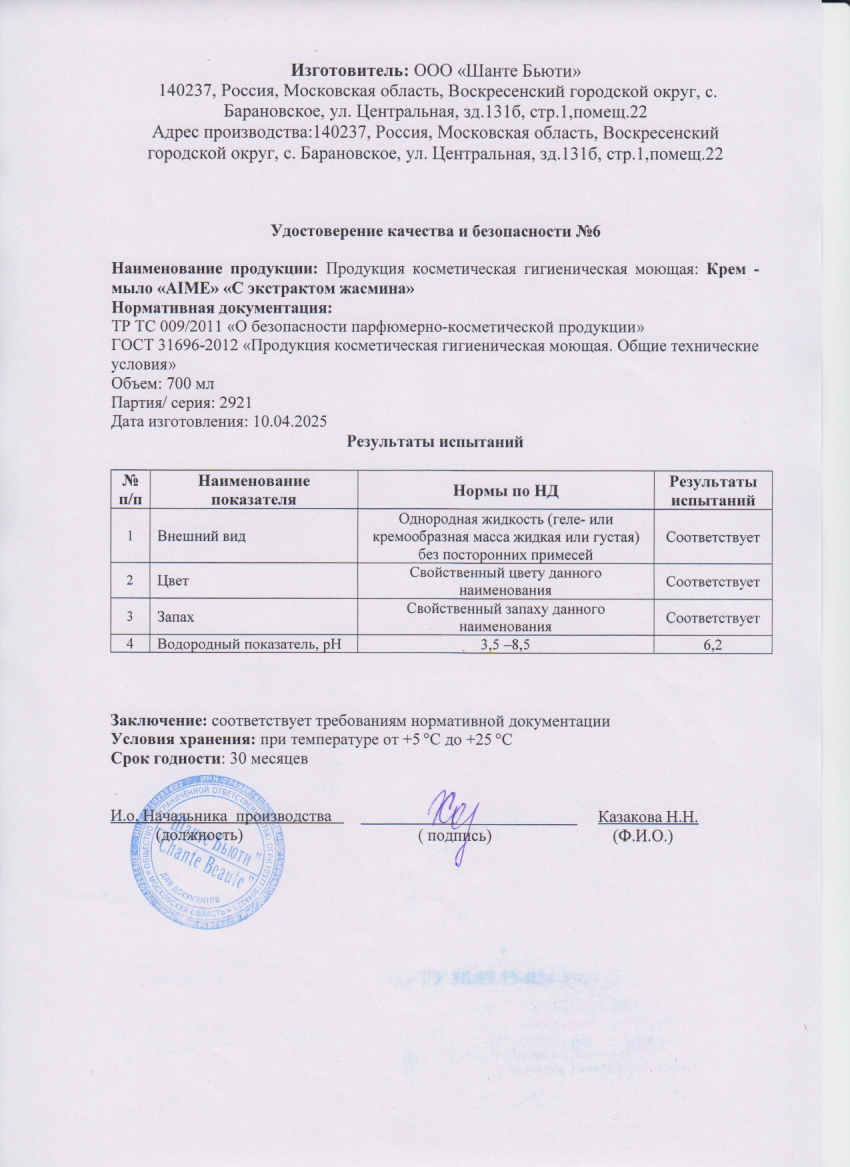 Паспорт №042025